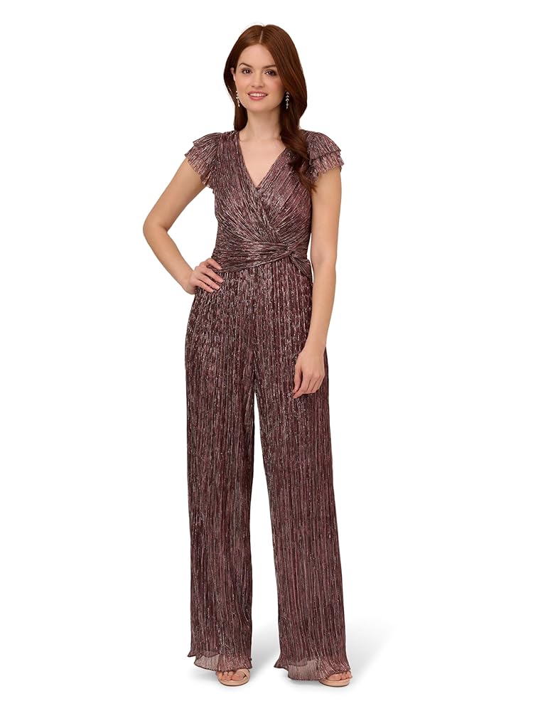 apolina／jump suits／3-5y Tall Women's Olive Green Wrap Jumpsuit|Tall Women Clothes